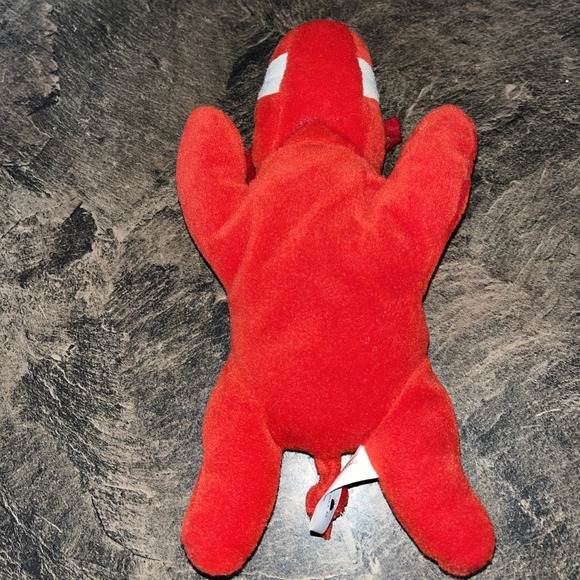 Arkansas Razorback Baanie Red Tusk? Hog knotted tail w/ tag - Picture 8 of 8